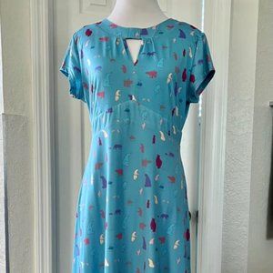 New Lindy Bop Dress Polar Bears UK12